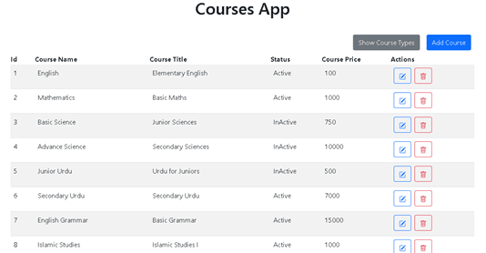 Course App